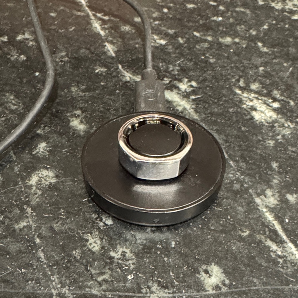 Oura Silver Heritage Ring Gen 3 - Size 8